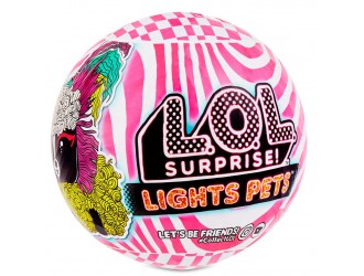 Set papusa animalut L.O.L SURPRISE! S6 W1 LIGHTS PETS
