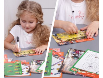 Игра с маркером Vladi Toys 44 Кота 4-6 лет русский язык