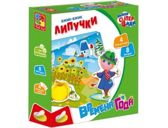 Игра Vladi Toys Времена года с липучками