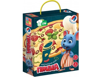 Игра магнитная Vladi Toys Пицца Рус