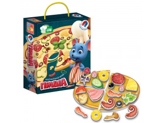 Игра магнитная Vladi Toys Пицца Рус