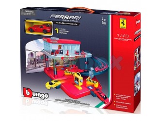 Детская площадка ПАРКОВКА ФЕРРАРИ (2 уровня, 1 автомобиль 1:43)