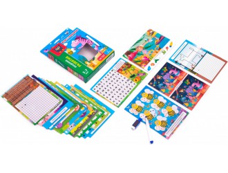 Игра Vladi Toys Пиши и вытирай Зебра. Продвинутый уровень