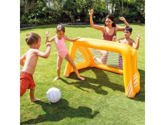 Set de joaca in apa “Polo” 140x89x81cm, poarta si minge, 6+., INTEX