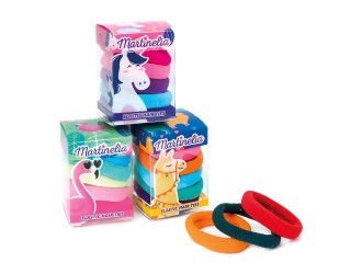 Set benzi elastice pentru par MARTINELIA
