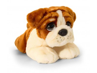 Jucarie moale Signature Cuddle Puppy 37cm-Bulldog