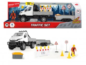 3838005	Dickie auto PL "Traffic Set"sun & lum 41.5 cm
