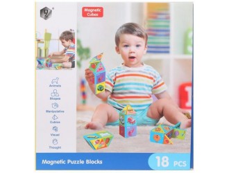 Магнитный конструктор Magnetic Cubes 18 шт
