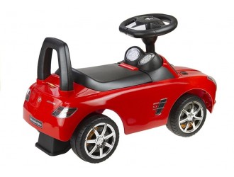 Толокар Mercedes-Benz красный (со звуками)