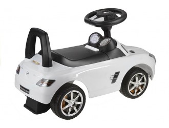Толокар Mercedes-Benz белый (со звуками)