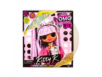 Papusa L.O.L. Surprise! Seria O.M.G. Remix Kitty K