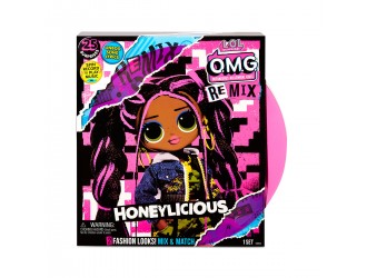 Papusa L.O.L. Surprise! Seria O.M.G. Remix Honeylicious