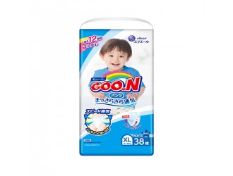 Трусики подгузники Goo.N для мальчиков 12-20 кг (размер Big XL, 38 шт.)