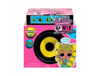 Set cu papusa L.O.L. Surprise! W1 Seria REMIX HAIR FLIP muzical