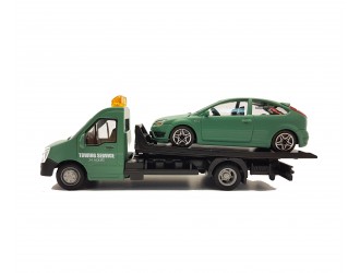 18-31404 Set de joaca Transportator cu model auto FORD FOCUS ST Bburago (1:43) 