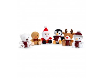 Jucarie de plus Keeleco Christmas Beanies 14 cm