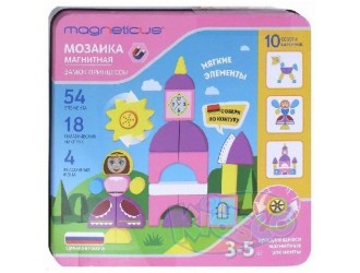 НАБОР ДЛЯ ТВОРЕНИЯ MAGNETICUS "МОЗАИЧНЫЙ ЗАМОК ПРИНЦЕССЫ"