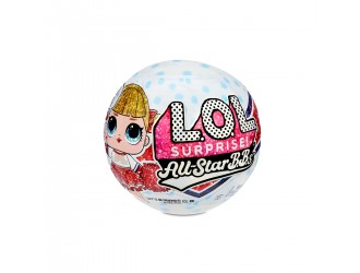 Set papusa glitter L.O.L. Surprise! Seria All-Star B.B.s Echipa Sportiva W2