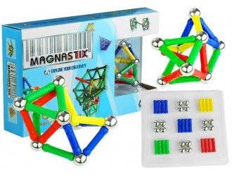 Магнитный конструктор Magnastix 60 деталей