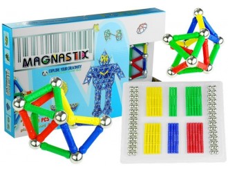 Магнитный конструктор Magnastix 136 деталей