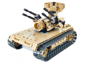 8012 XTech Bricks: 2in1, Tank & Anti-aircraft, R/C 4CH, 457 pcs