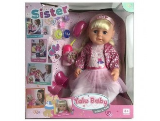 Yale Baby OP ДД01.201 Интерактивная кукла с аксессуарами