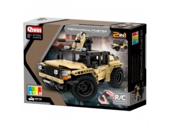XTech Bricks: 2in1, Armed Off-road Vehicle, R/C 4CH, 370 pcs