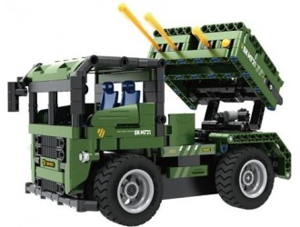 XTech Bricks: 2in1, Armed Off-road Vehicle, R/C 4CH, 370 pcs