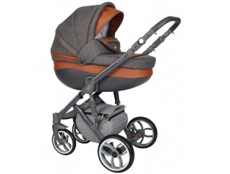 Baby Merc Коляска 2-в-1 Faster 3 FIII/100A коричневый/графит