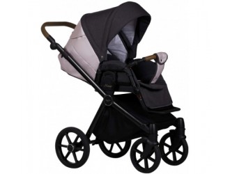 Baby Merc Коляска 2-в-1 Mango M/201 черный/розовый