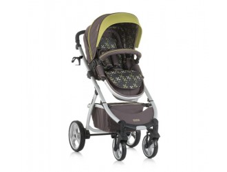 Chipolino Коляска 2-в-1 Up&Down KKUPD0194TR трюфель
