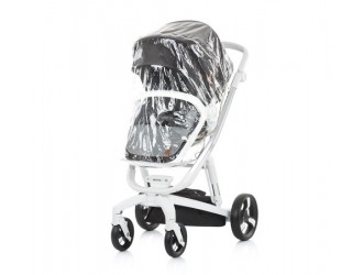 Chipolino Коляска 3-в-1 Electra KKEL0201WBK белая рамка/черный