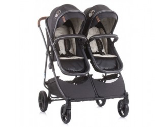 Chipolino Коляска для двойни Duo Smart KBDS02103VA ваниль