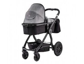 KinderKraft Carucior 3-in-1 VEO gri/negru