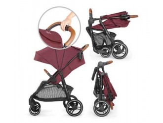 KinderKraft Коляска Grande бургунди
