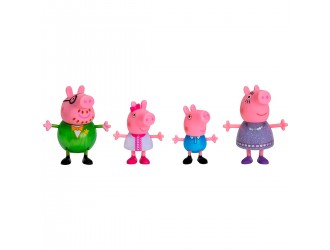 Набор фигурок Peppa - Большая семья Пеппы, праздник
