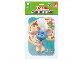 Puzzle magnetic А5 "Soricel" l.rusa Vladi Toys