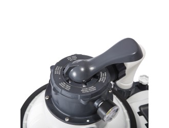 Pompa cu filtru de nisip 4,5 m3/h, rezervor de nisip 13,1 kg, fractie 0,45-0,85 mm, INTEX