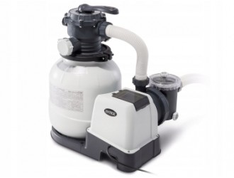 Pompa de filtrare cu nisip “Krystal Clear SX2800”, rezervor de nisip 35 kg, capacitate 10500 L/h, INTEX