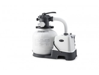 Pompa filtru nisip 7,9 m3/h, rezervor nisip 23 kg, fractie 0,45-0,85 mm, INTEX