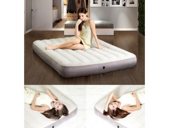 Saltea gonflabila “Velur Single-High” 137x191x25 cm, pana la 272 kg, INTEX