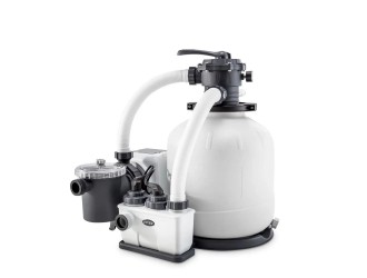 Песочный фильтр-насос с хлоргенератором Krystal Clear QX2600, 10000 л/ч, Intex (26680)