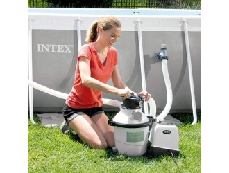 Filtru-Pompa Nisip cu Clorgenerator KRYSTAL CLEAR 7900L/ora