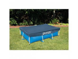  Husa pentru piscine cu cadru metalic dreptunghiular, 460x226 cm, INTEX