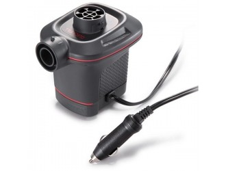 66636 Насос электрический 12V QUICK-FILL от прикуривателя, 3 насадки в комплекте