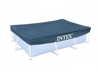 Husa pentru piscine cu cadru metalic dreptunghiular, 300x200cm, INTEX