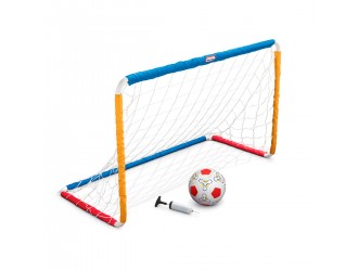 Set de joaca Primul Fotbal (poarta, minge, pompa) Little Tikes