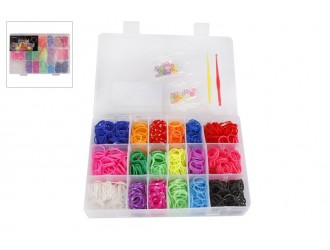 Набор резинок для разноцветных браслетов Loom Bands