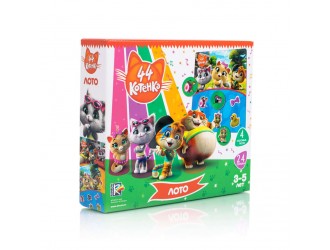 Joc de masa "Loto. 44 Pisoi" (l.rusa) Vladi Toys