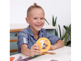 Joc de masa "Domino. 44 Pisoi" l. rusa Vladi Toys